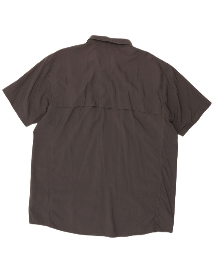 Cămașă cu mânecă scurtă pentru bărbați The North Face, nailon gri 2XL