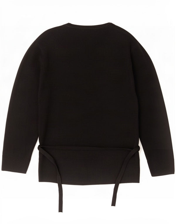 Marks & Spencer Pulover cardigan cu mâneci 3/4 pentru femei UK 12 Medium Negru