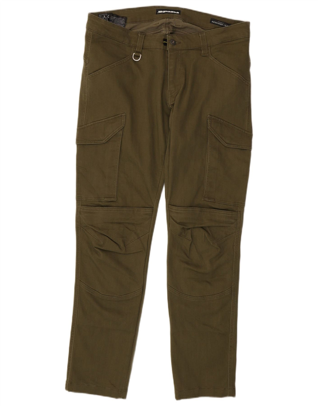Pantaloni cargo slim pentru bărbați Spidi L36 L33 bumbac kaki