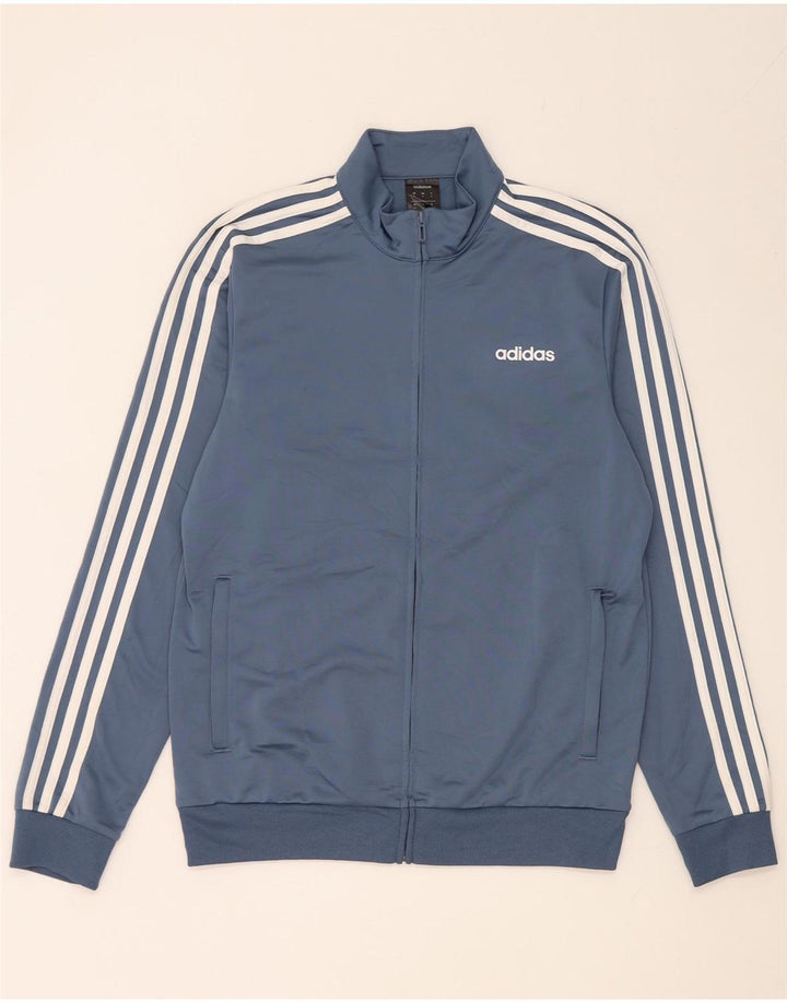 Trening pentru bărbați Adidas Top Jachetă Mediu Bleumarin Poliester