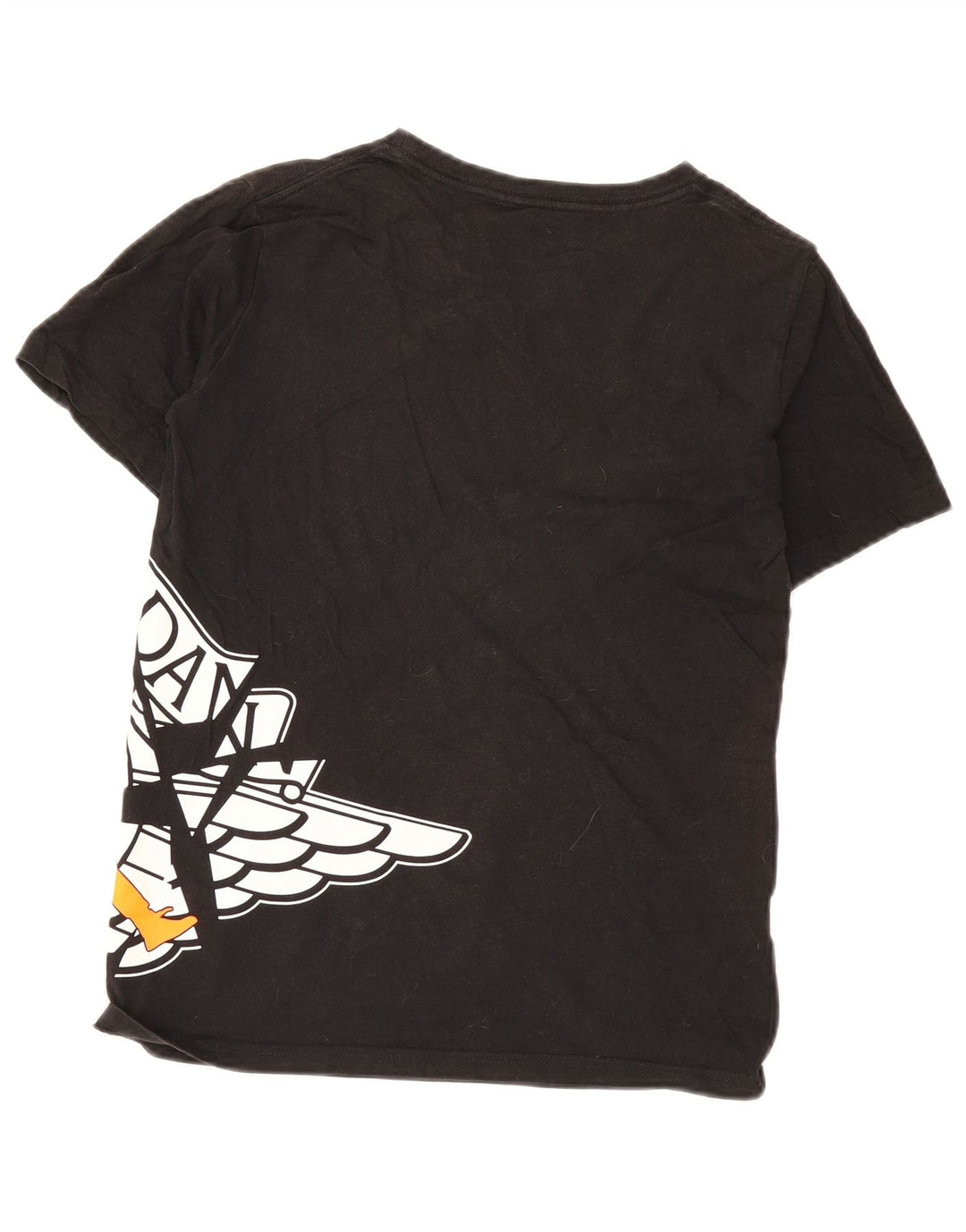 Tricou grafic normal pentru băieți Jordan Top 12-13 ani mare negru