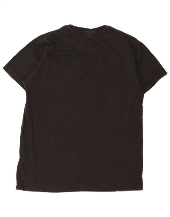 Pierre Cardin Tricou Bărbați Top Mediu Negru Bumbac