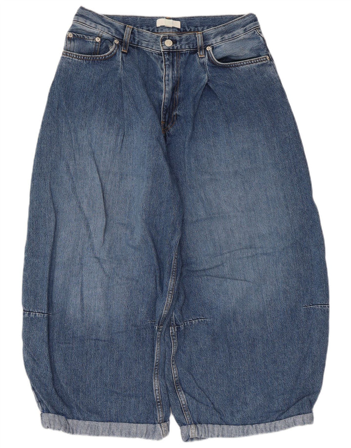 Blugi Cos pentru femei Harem Capri EU 38 Medium W30 L21 Blue Bumbac