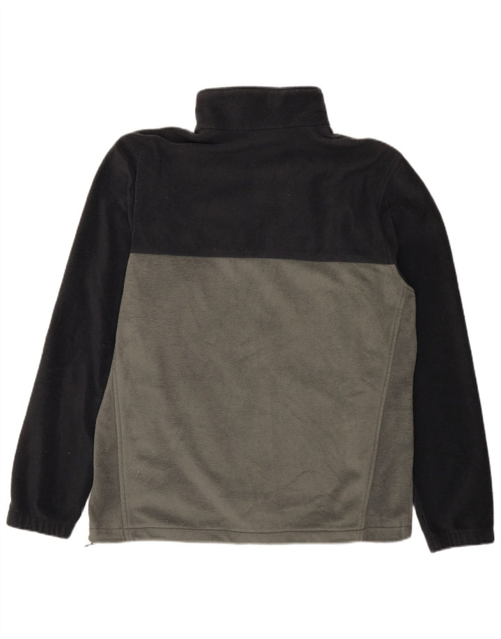 Jachetă fleece pentru bărbați Columbia UK 40 mare, gri, poliester color bloc