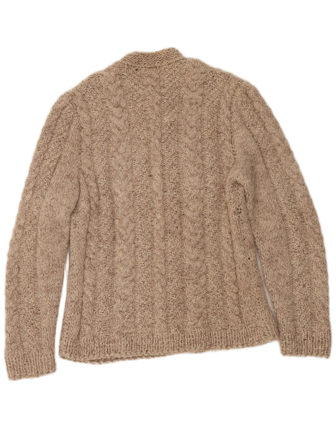 Cardigan Vintage pentru bărbați, bej mediu
