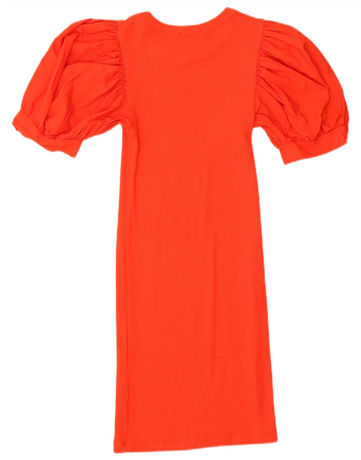 Rochie Bodycon pentru Damă Zara UK 8 Mic Portocaliu