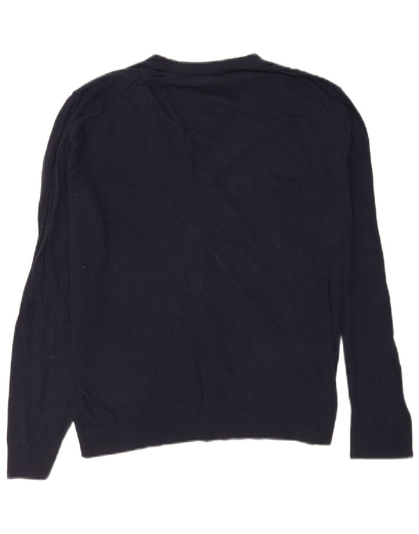 Pulover cardigan pentru bărbați Benetton Mic Bleumarin