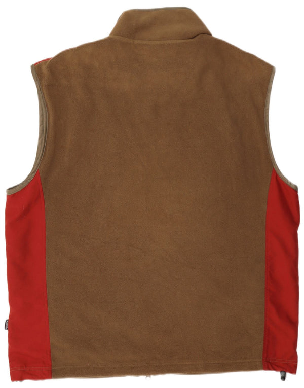 Gilet pentru bărbați Kartel Fleece UK 40, mare, bej, poliester