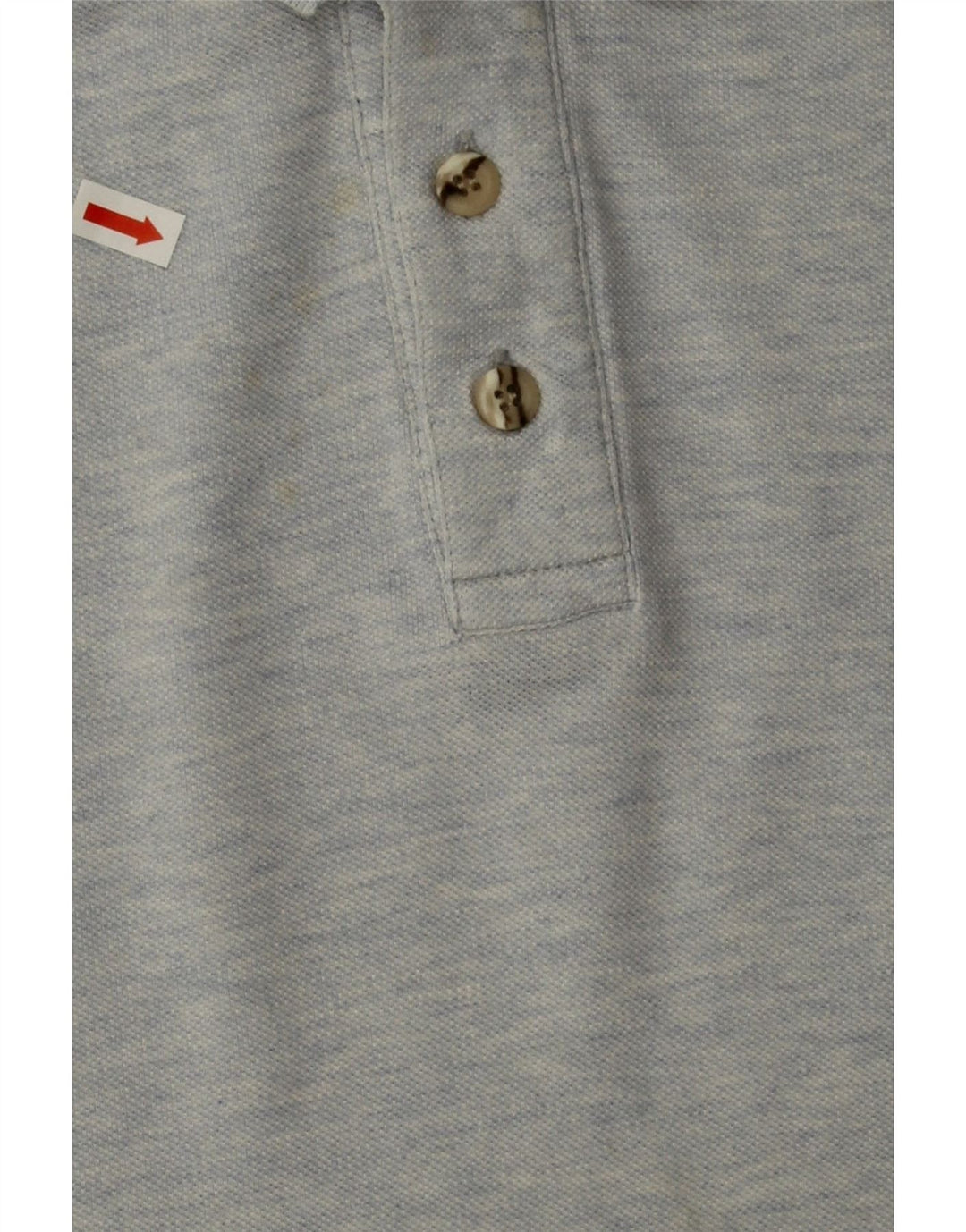 THINK PINK Mens Polo Shirt Small Grey Cotton Vintage Think Pink and Second-Hand Think Pink from Messina Hembry 