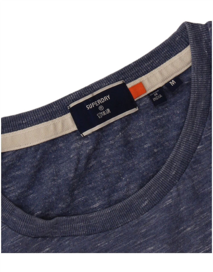 Tricou Superdry pentru bărbați Top Medium Blue Flecked