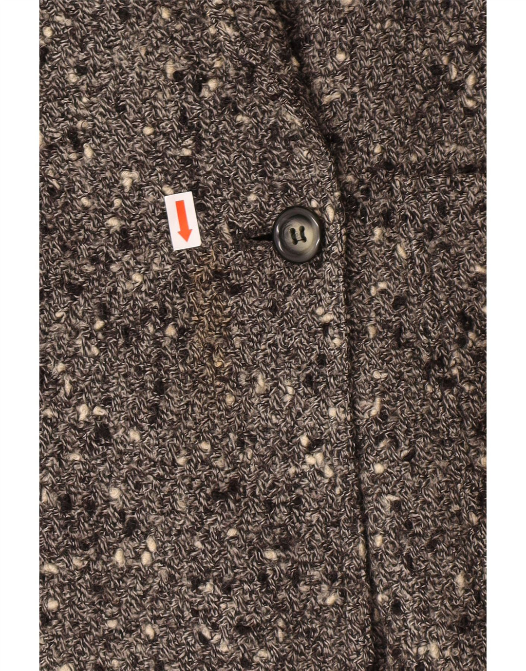 Jachetă pentru femei VALENTINO cu piept dublu IT 44 Medium Gri Pete