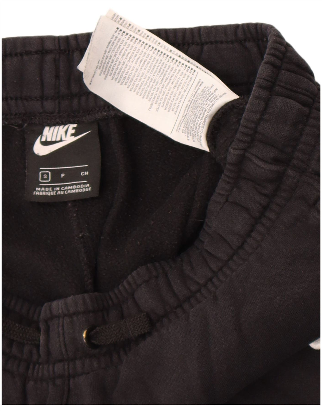 Pantaloni de trening pentru bărbați Nike Pantaloni de jogging Mici, negru, bumbac