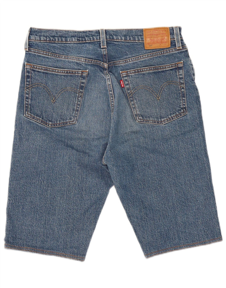 Pantaloni scurți din blugi pentru bărbați LEVI'S 501 W30 Medium Blue