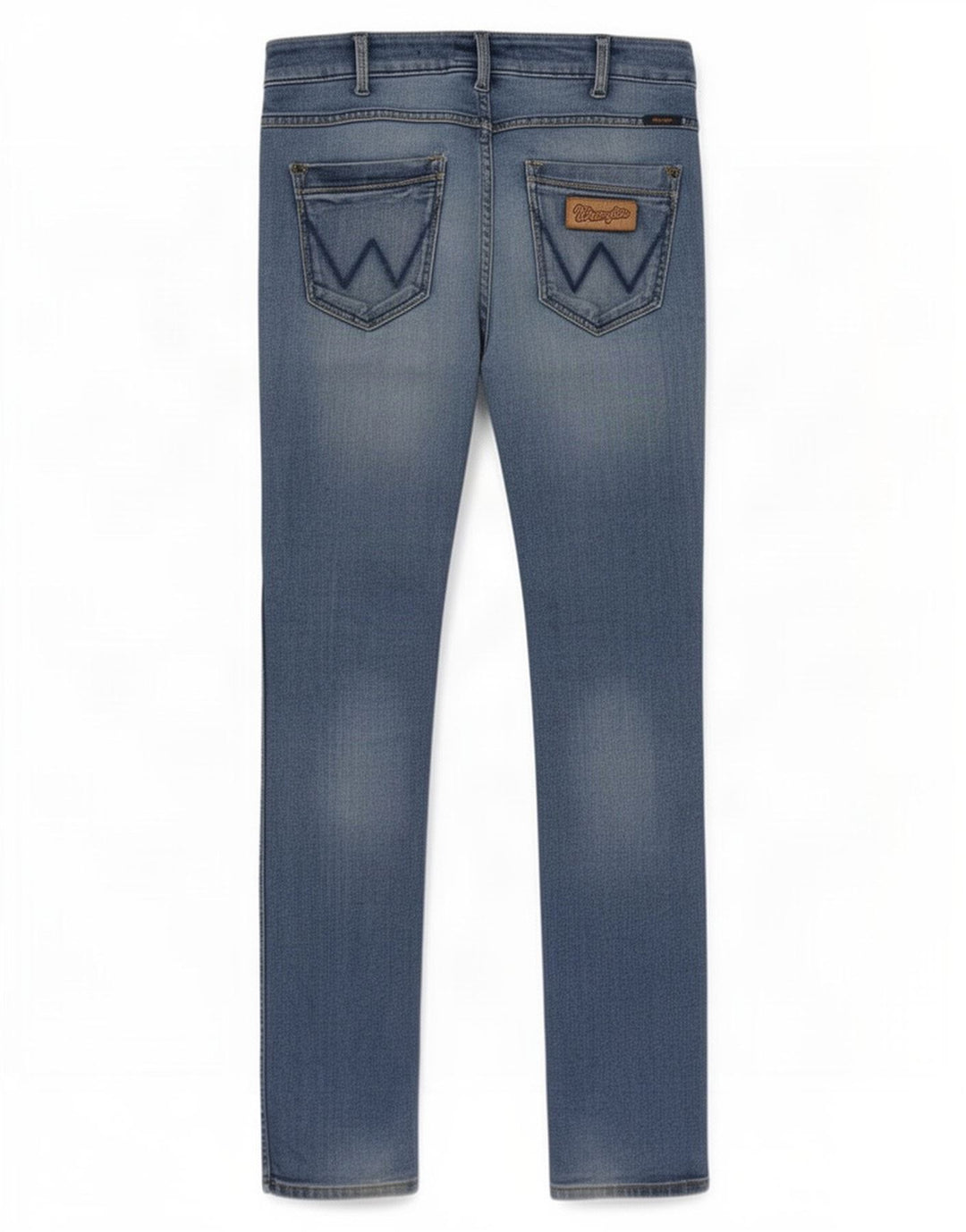 Blugi pentru bărbați Skanders Slim Wrangler W32 L34 Bumbac albastru