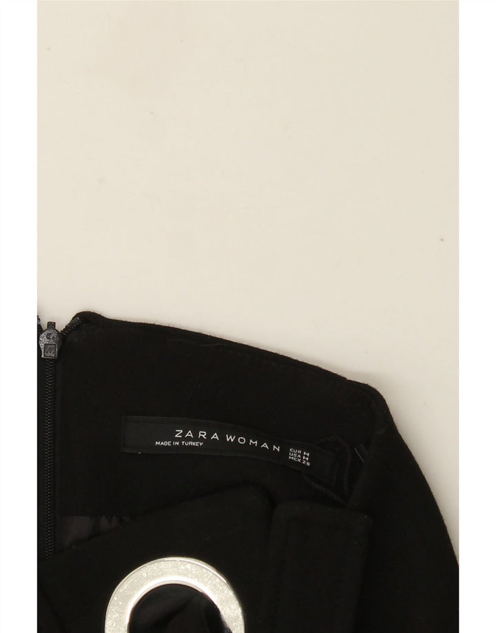 Fusta Mini Zara Femei Medium W28 Negru