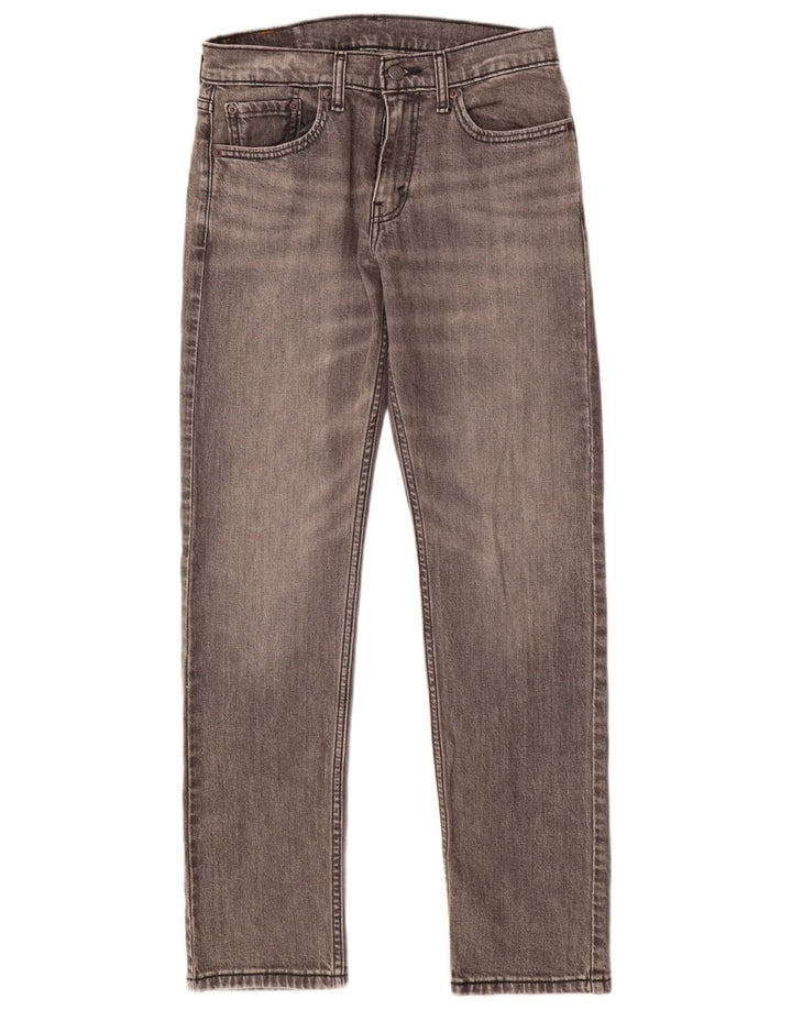 Blugi conici pentru bărbați Levi's 502 W29 L32 bumbac gri