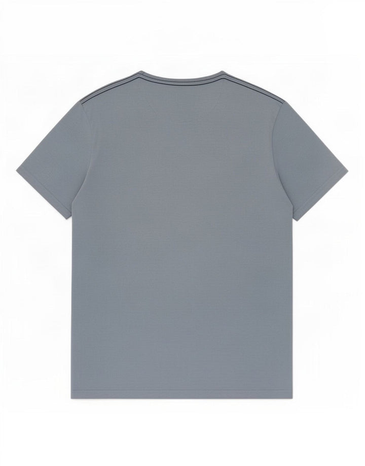 Fat Face Bărbați Tricou Top Medium Blue Bumbac