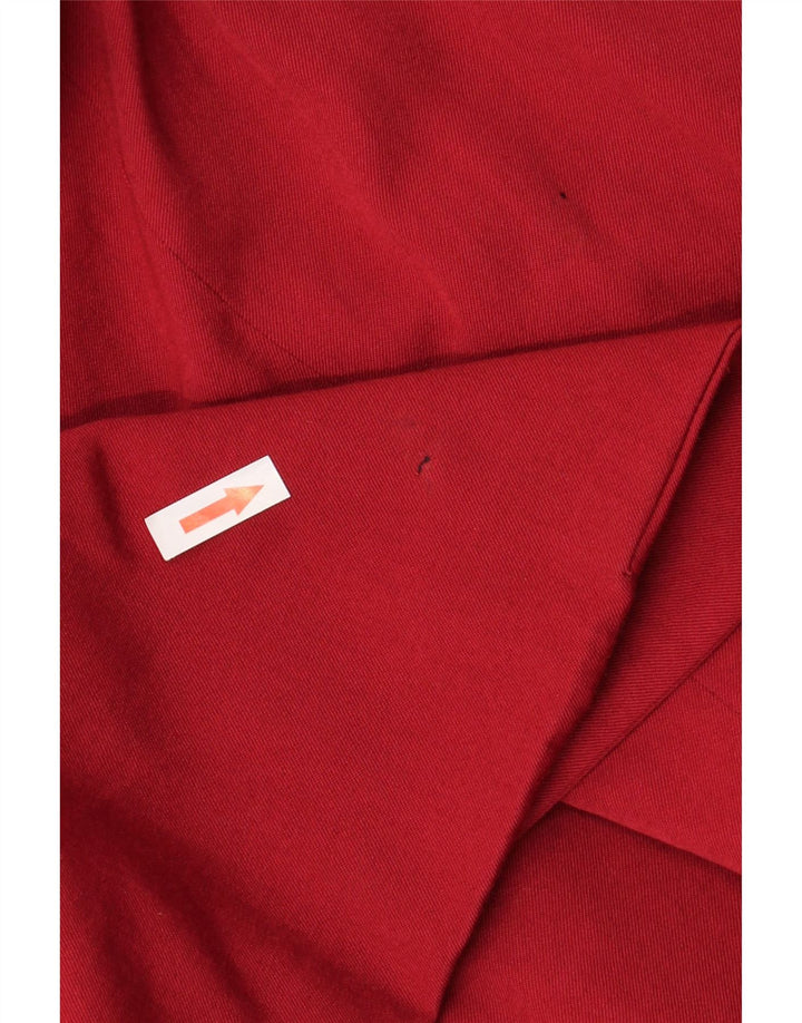 Jachetă pentru bărbați VINTAGE cu 3 nasturi IT 50 Lână roșie mare