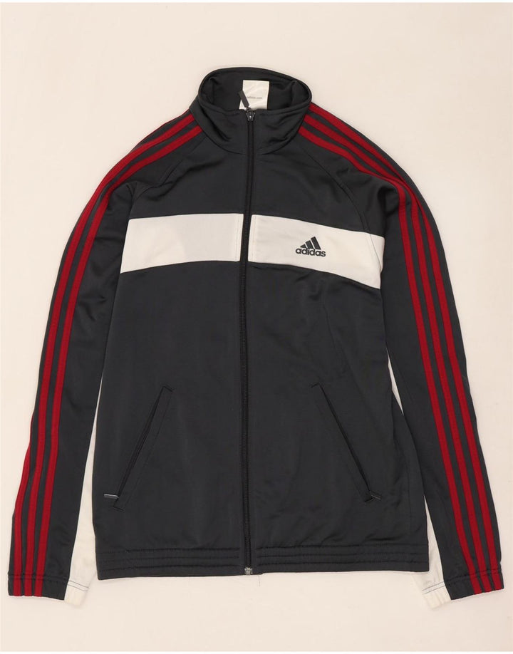 Jachetă de trening pentru bărbați ADIDAS UK 38/40 Medium Gri Colorblock