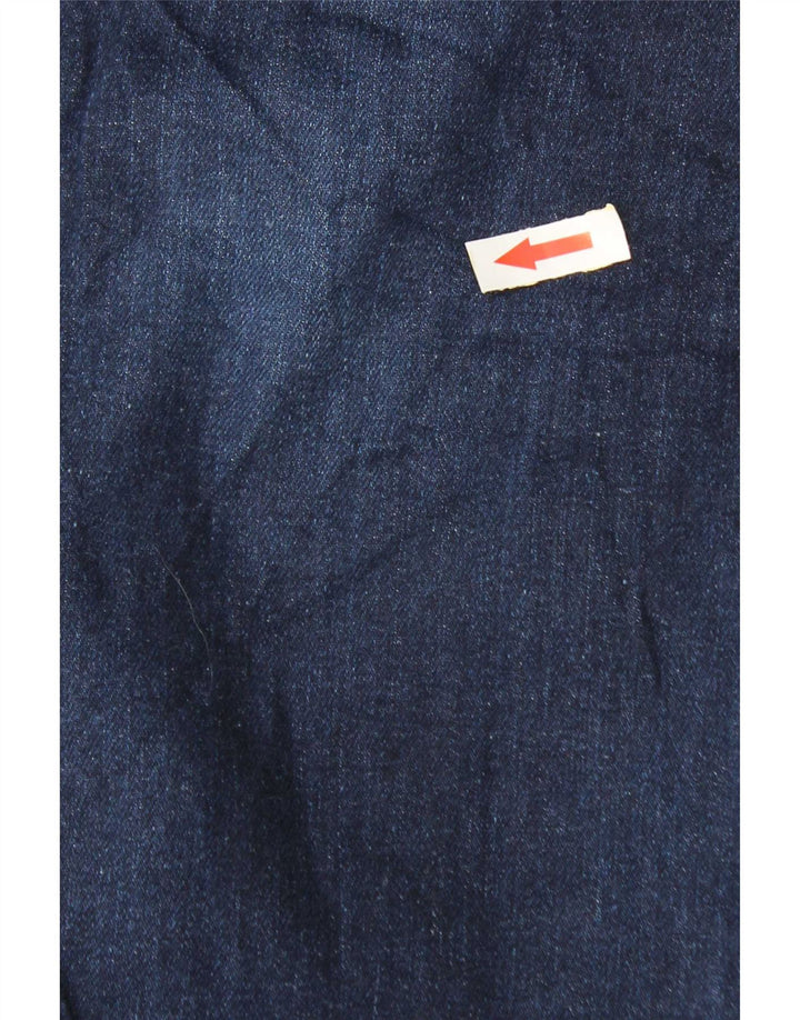 Blugi conici pentru bărbați Marks & Spencer W44 L29 Bumbac bleumarin