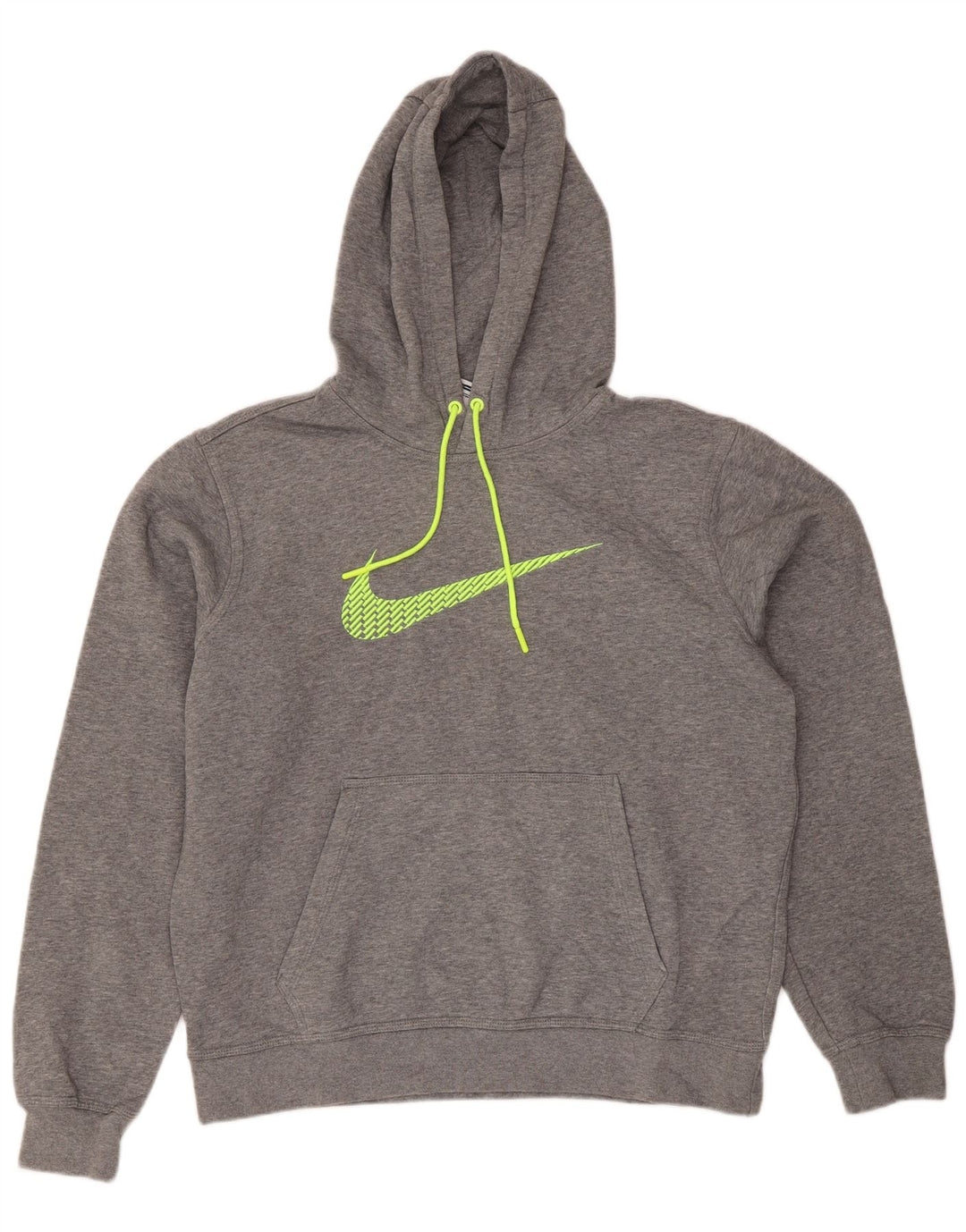 Pulover Nike pentru bărbați, cu formă regulată, din bumbac, gri mediu