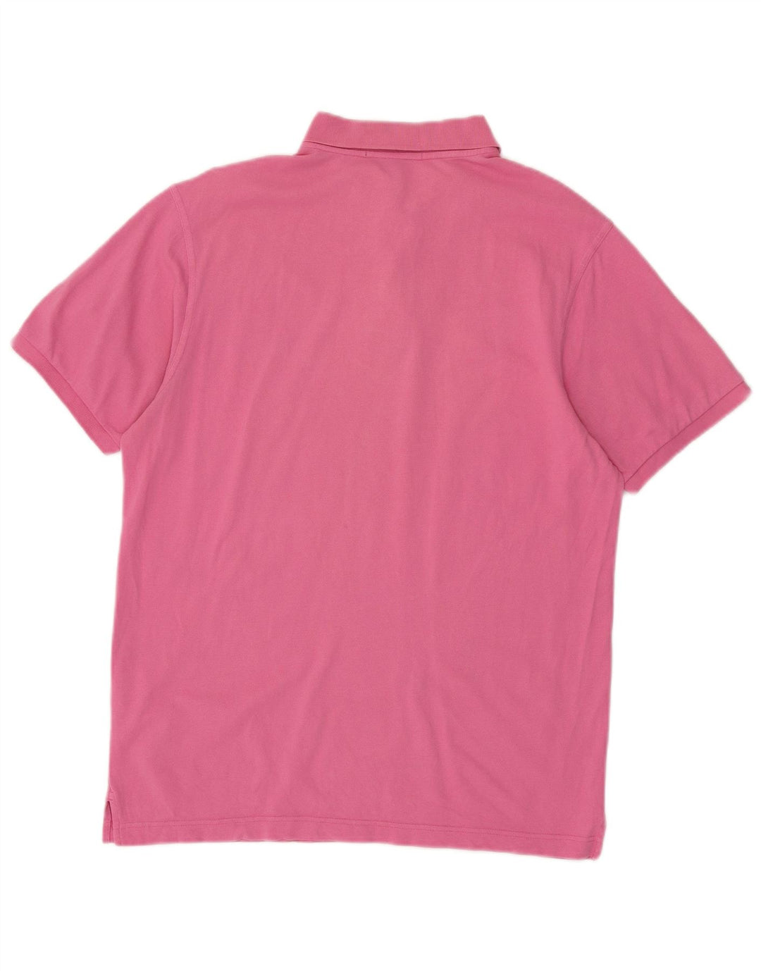 Tricou polo pentru bărbați Gant, bumbac roz mediu
