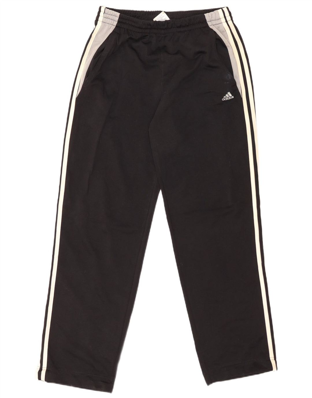 Pantaloni de trening ADIDAS pentru bărbați UK 38/40 Medium Black Colorblock