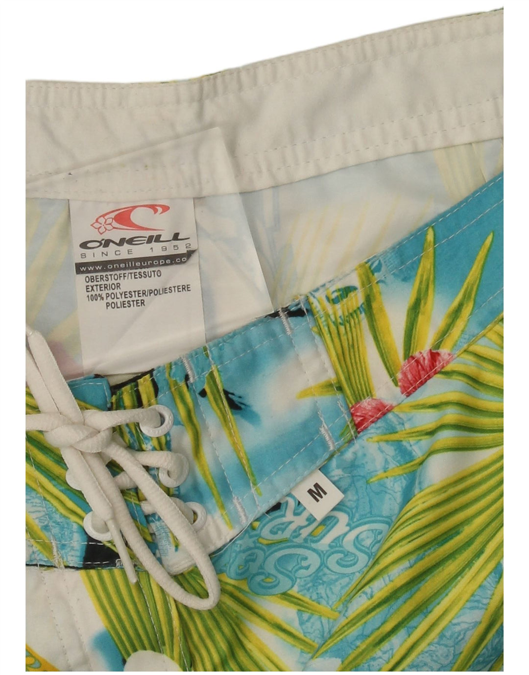 Pantaloni scurți de înot O'Neill, cu grafică, pentru femei UK 14, medii, multicolori, florale