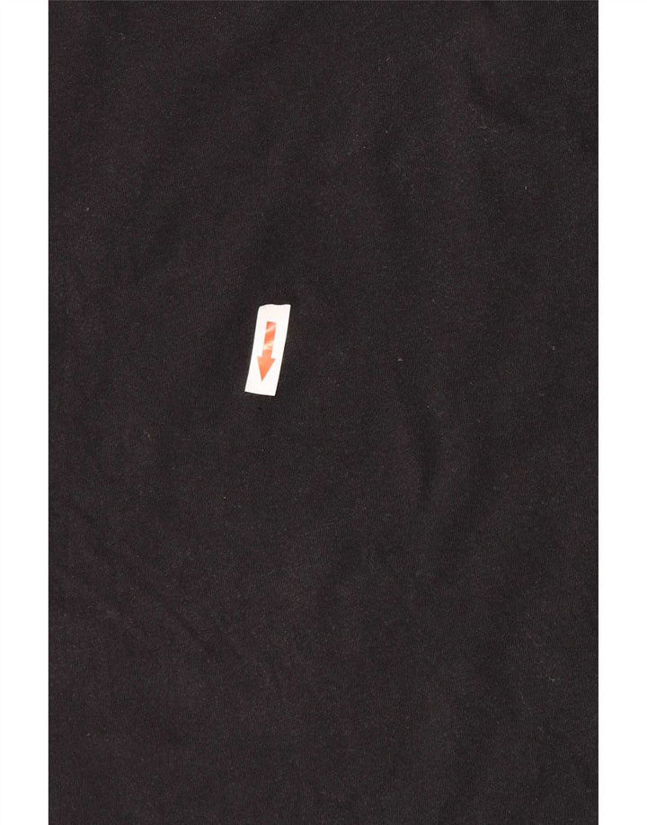 Tricou Bărbați Adidas Top Mediu Negru Bumbac
