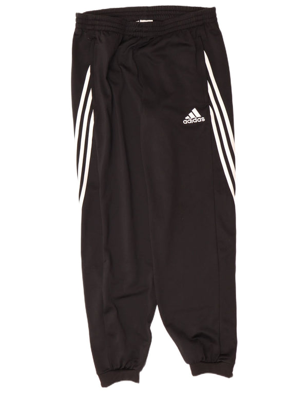 Pantaloni de trening pentru bărbați ADIDAS Joggeri poliester mediu negru
