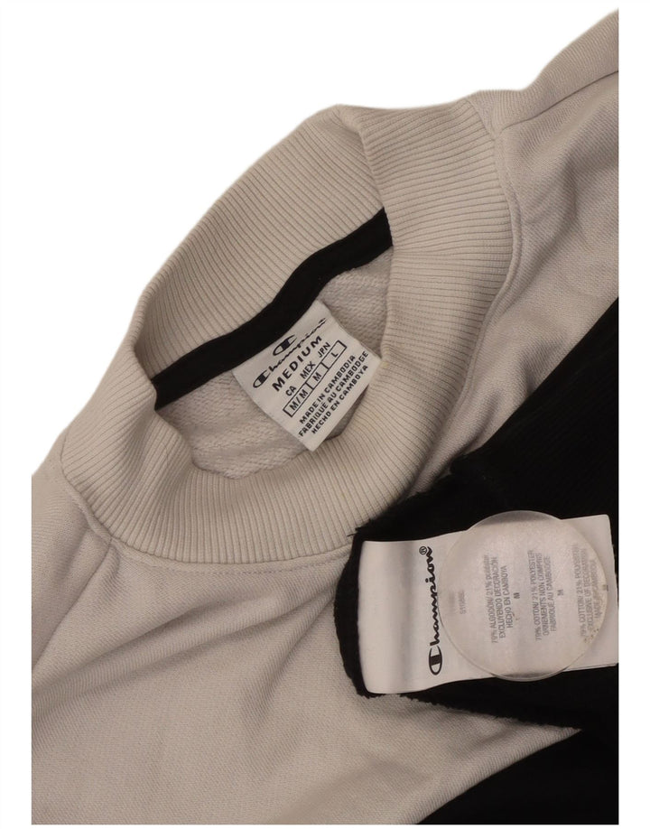 Pulover supradimensionat pentru femei Champion UK 14 Medium Black Colorblock