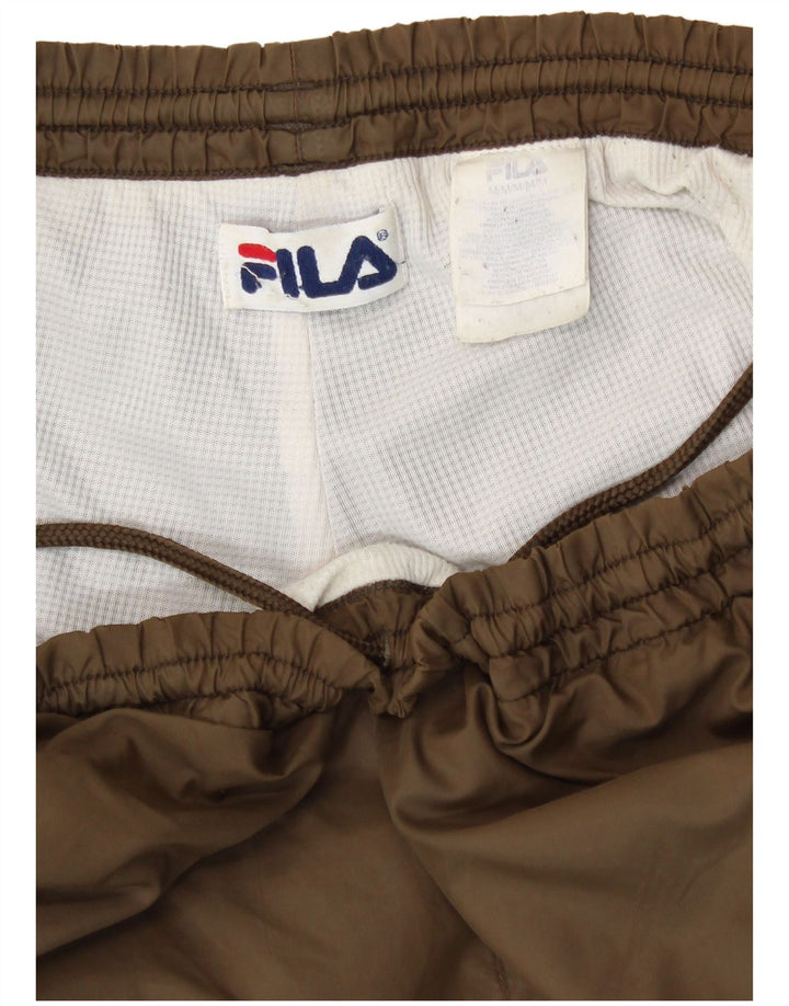 Pantaloni de trening Fila Bărbați Mediu Kaki Poliamidă