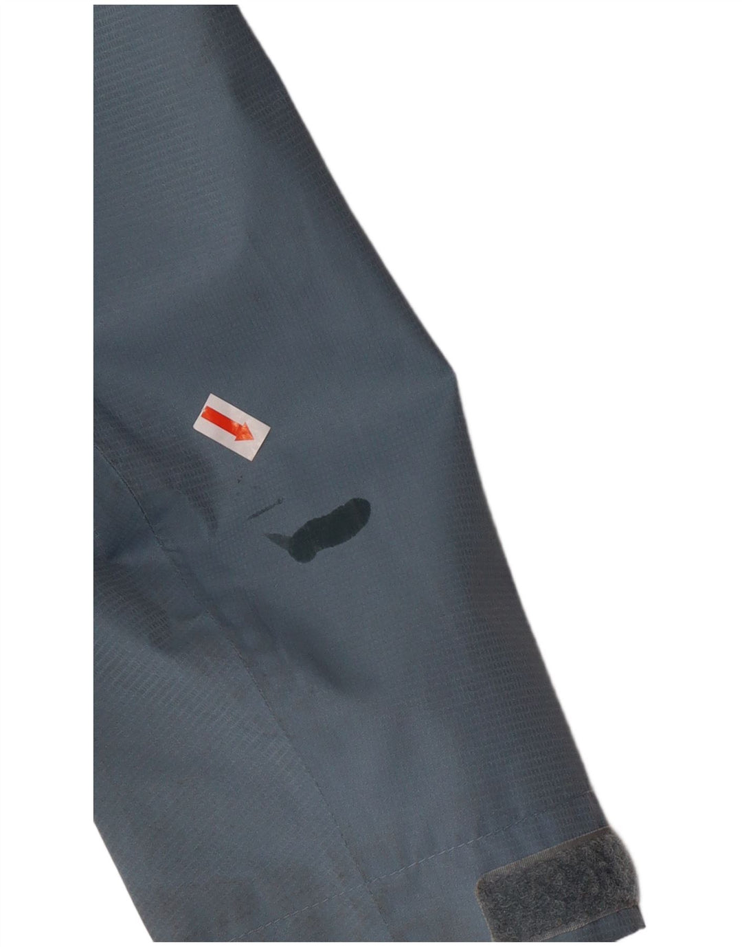 Jachetă de ploaie cu glugă Adidas pentru femei UK 14 Poliester albastru mediu