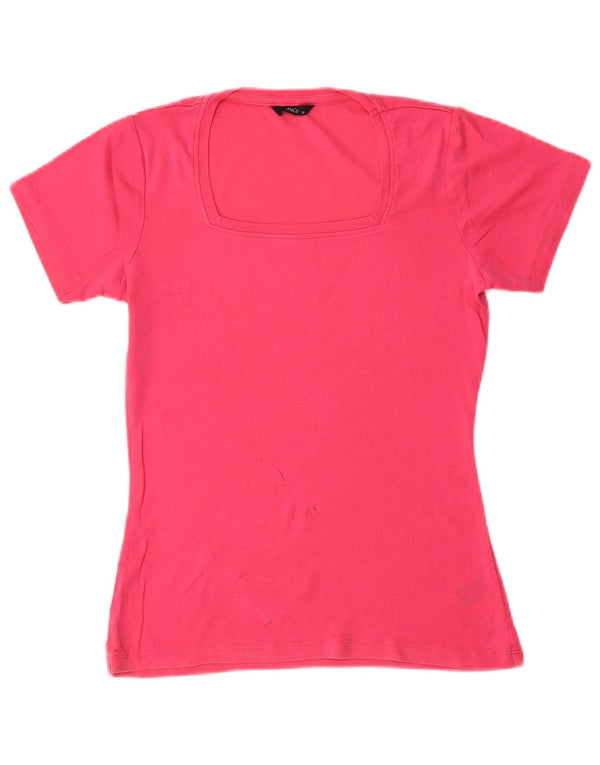 M&Co Tricou pentru femei Top UK 10 Small Pink Bumbac