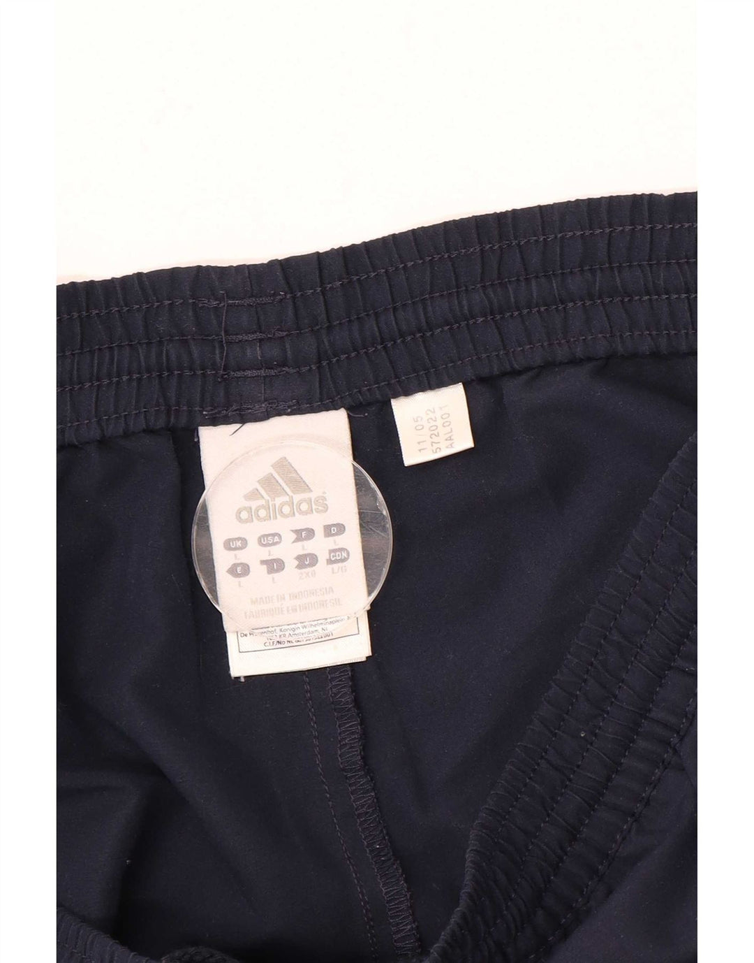 Pantaloni de trening pentru bărbați Adidas Pantaloni de jogging mari, bleumarin, poliester