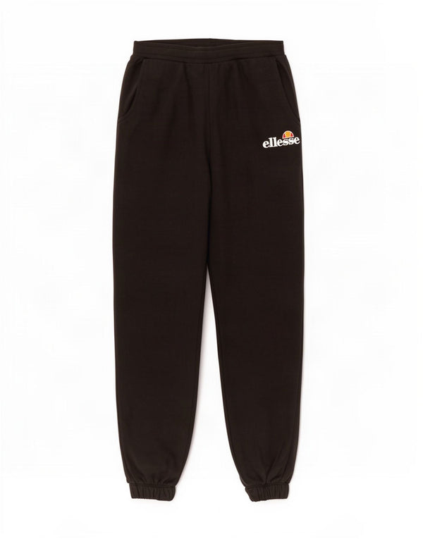 Pantaloni de trening pentru femei Ellesse Pantaloni de jogging UK 12 Bumbac mediu negru