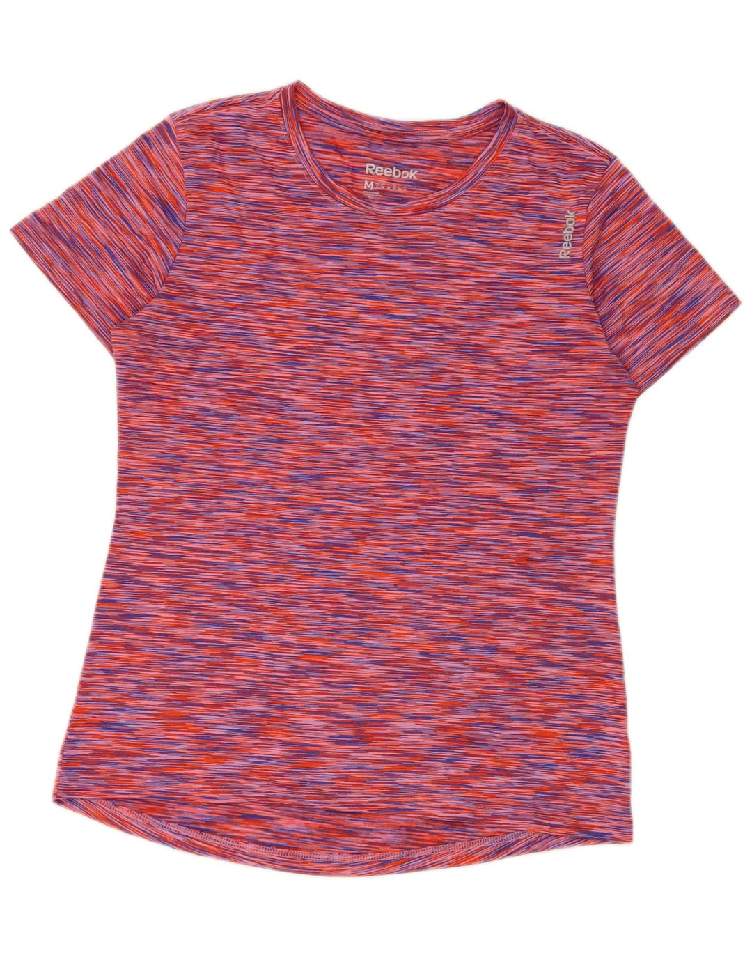 Reebok Tricou pentru femei Top UK 12 Medium Multicolor Flecked Polyester