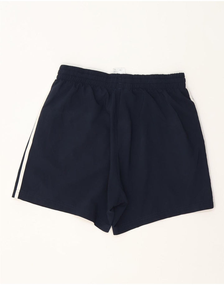 Pantaloni scurți sport Adidas pentru bărbați, poliester mediu bleumarin