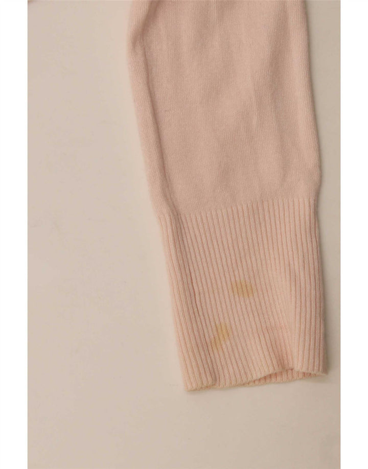 Top cardigan pentru femei Zara UK 12, raion roz mediu