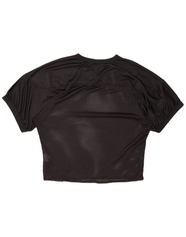 Tricou pentru bărbați NIKE Top mare negru din nailon