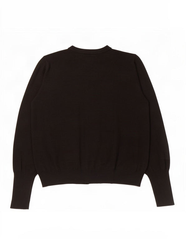 Pulover cardigan pentru femei Marks & Spencer UK 20 2XL Viscoză neagră