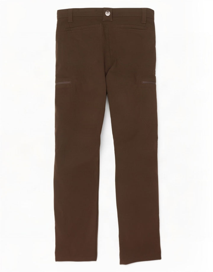 Pantaloni cargo drepti pentru bărbați Wrangler W32 L32 Kaki Nylon