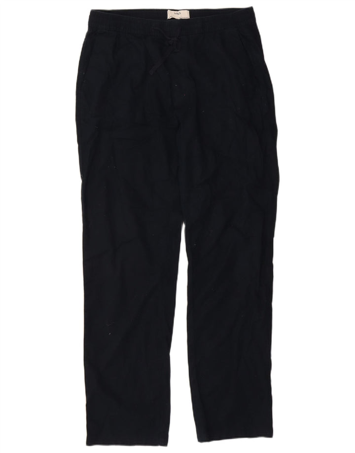 Pantaloni chino drepti pentru femei Marks & Spencer Mediu L30 L30 Bleumarin
