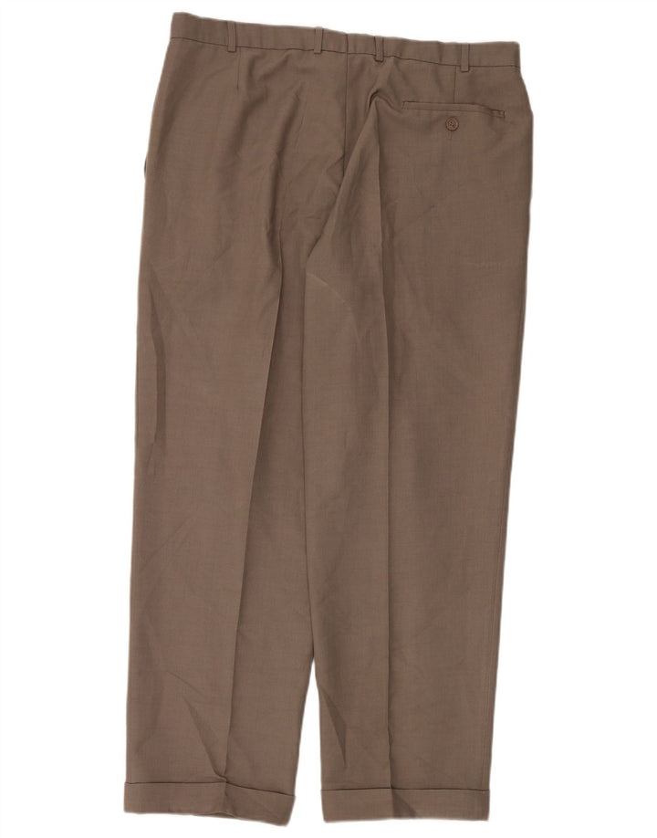 Marks & Spencer Pantaloni casual pentru bărbați St. Michael Pegged W38 L29 maro
