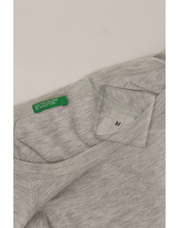 Tricou pentru femei Benetton Top UK 12 Medium Grey Flecked