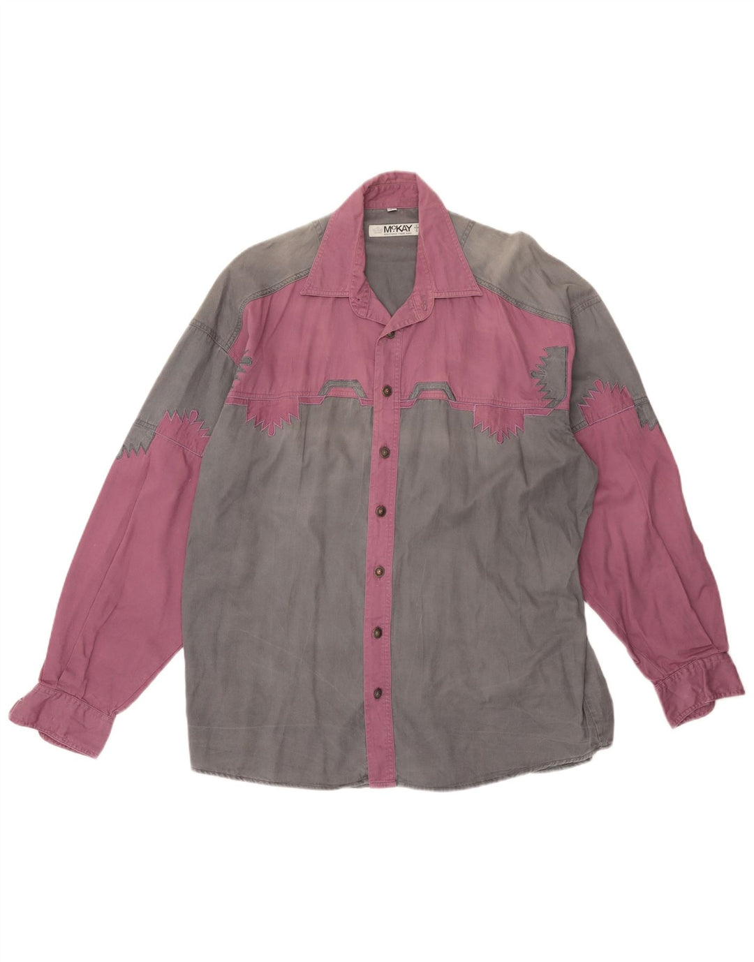 Cămașă pentru bărbați MCKAY Mărimea 41/42, mare, gri