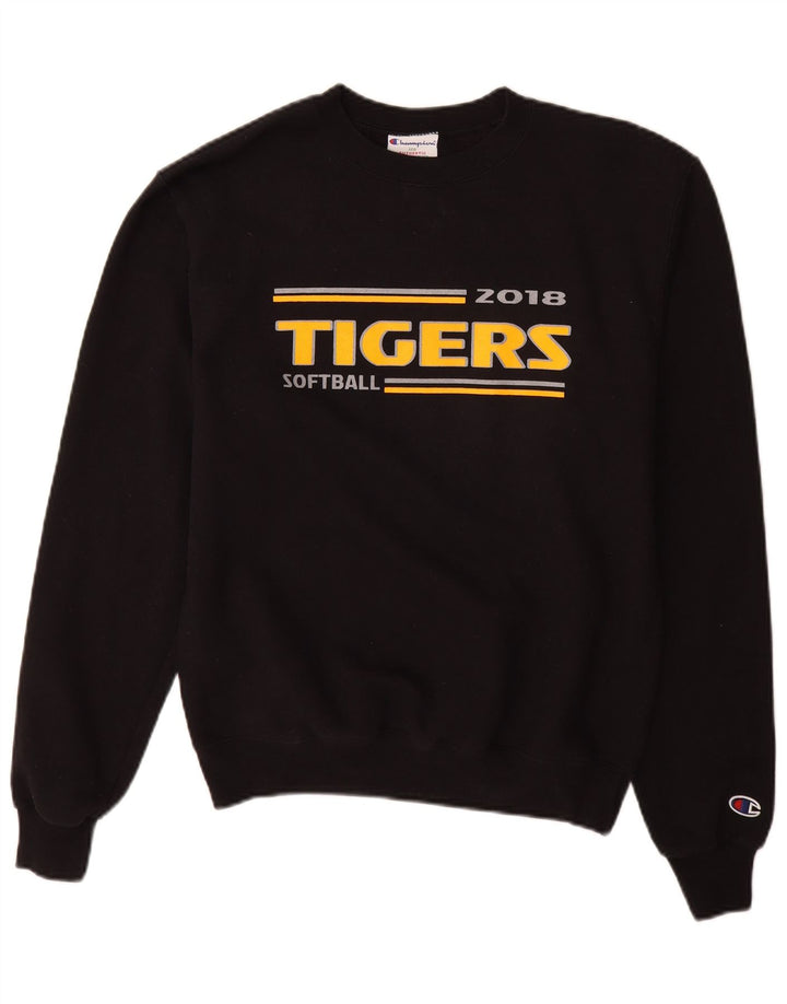 Pulover pentru bărbați Champion Tigers Graphic Pulover mic, negru, bumbac