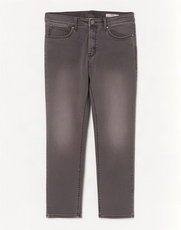 Blugi slim pentru bărbați Marks & Spencer W34 L29 bumbac gri
