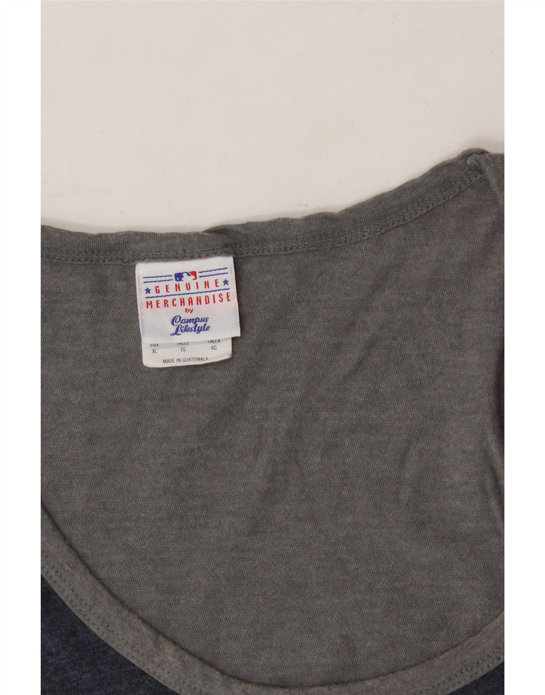 GENUINE MERCHANDISE Womens Graphic Vest Top UK 18 XL Grey Vintage Genuine Merchandise and Second-Hand Genuine Merchandise from Messina Hembry 