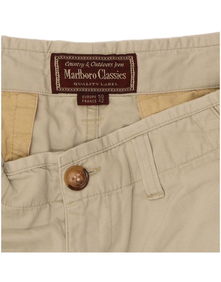 Pantaloni scurți Marlboro Classics pentru bărbați EU 50 Large W34 Bej